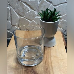 J P WISER | Rocks Whiskey Glass | Embossed Logo